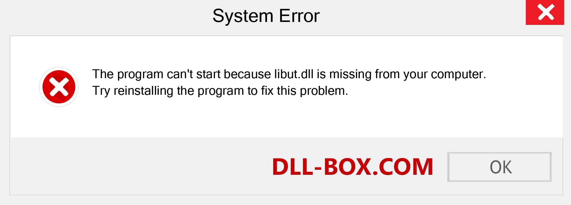  libut.dll file is missing?. Download for Windows 7, 8, 10 - Fix  libut dll Missing Error on Windows, photos, images